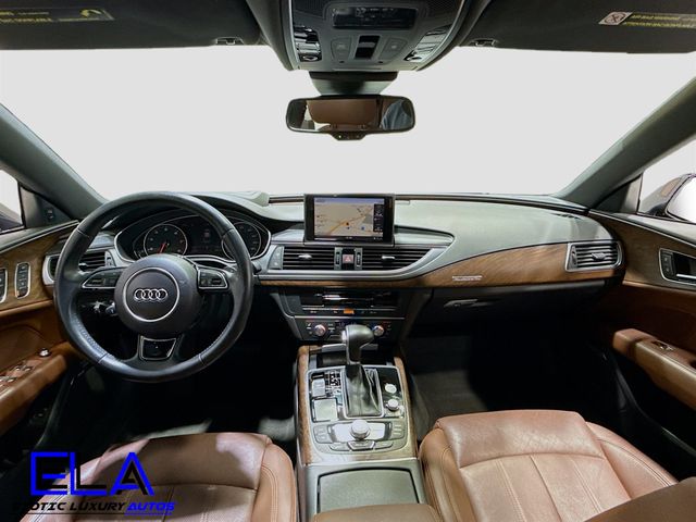 2015 Audi A7 PRESTIGE! BROWN GUTS! DRIVER ASSIST! BLACK OPTIC! - 22958496 - 25