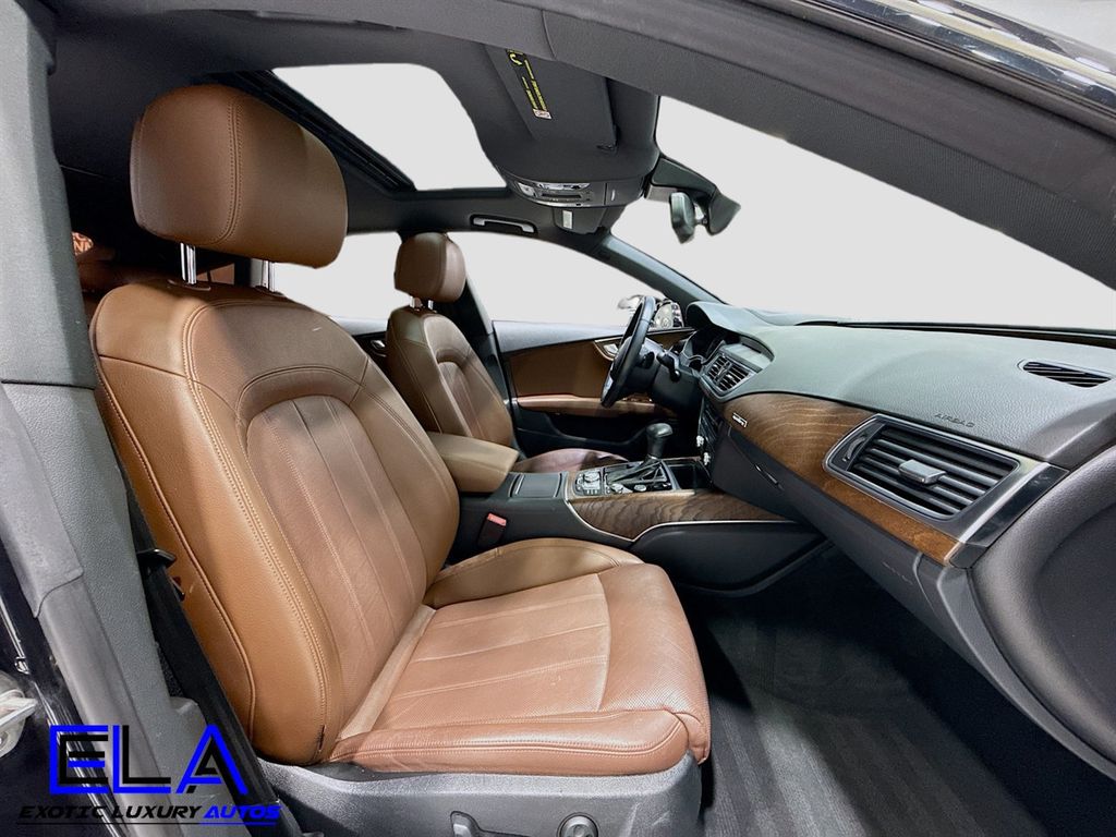 2015 Audi A7 PRESTIGE! BROWN GUTS! DRIVER ASSIST! BLACK OPTIC! - 22958496 - 31