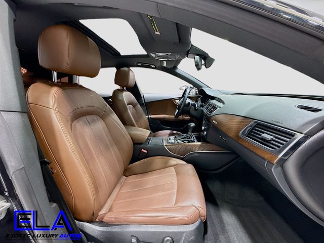 2015 Audi A7 PRESTIGE! BROWN GUTS! DRIVER ASSIST! BLACK OPTIC! - 22958496 - 31