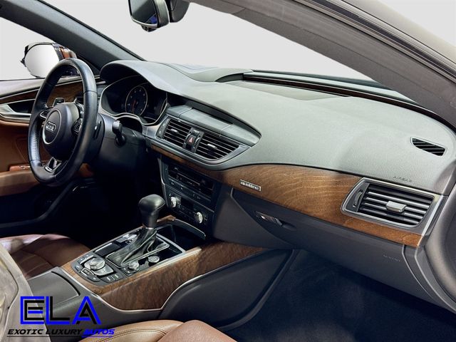 2015 Audi A7 PRESTIGE! BROWN GUTS! DRIVER ASSIST! BLACK OPTIC! - 22958496 - 32