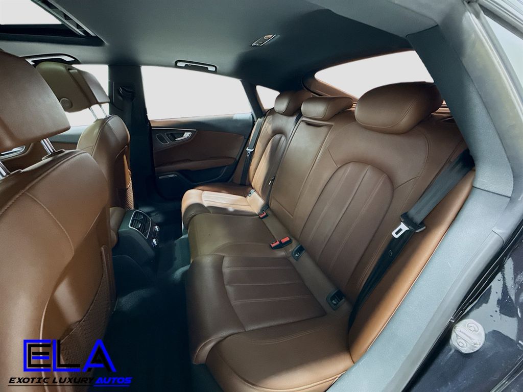 2015 Audi A7 PRESTIGE! BROWN GUTS! DRIVER ASSIST! BLACK OPTIC! - 22958496 - 37