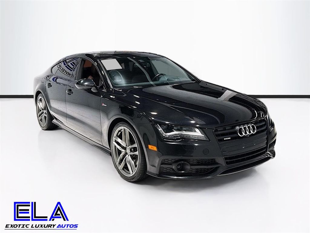 2015 Audi A7 PRESTIGE! BROWN GUTS! DRIVER ASSIST! BLACK OPTIC! - 22958496 - 3