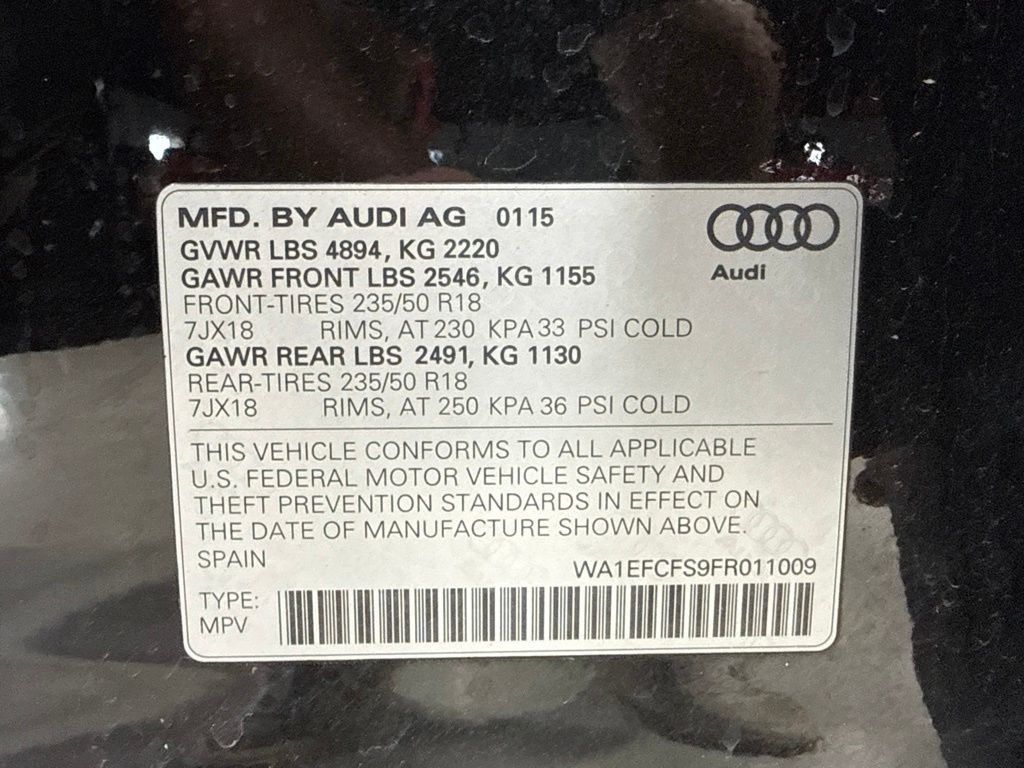 2015 Audi Q3 quattro 4dr 2.0T Premium Plus - 23057952 - 33