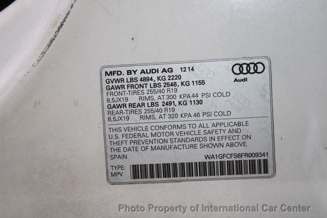 2015 Audi Q3 quattro 4dr 2.0T Prestige - 22483754 - 50