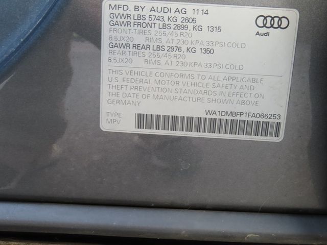 2015 Audi Q5 quattro 4dr 3.0L TDI Premium Plus - 23057307 - 50