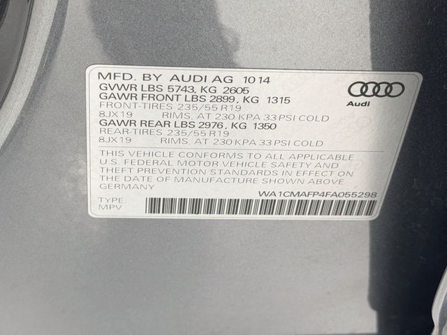 2015 Audi Q5 quattro 4dr 3.0L TDI Premium Plus - 23059249 - 31