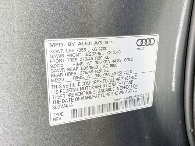 2015 Audi Q7 quattro 4dr 3.0L TDI Premium Plus - 22965045 - 75