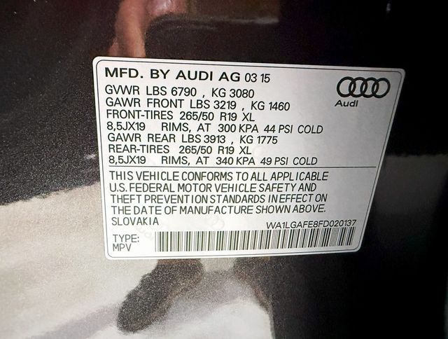 2015 Audi Q7 quattro 4dr 3.0T Premium Plus - 22902518 - 40