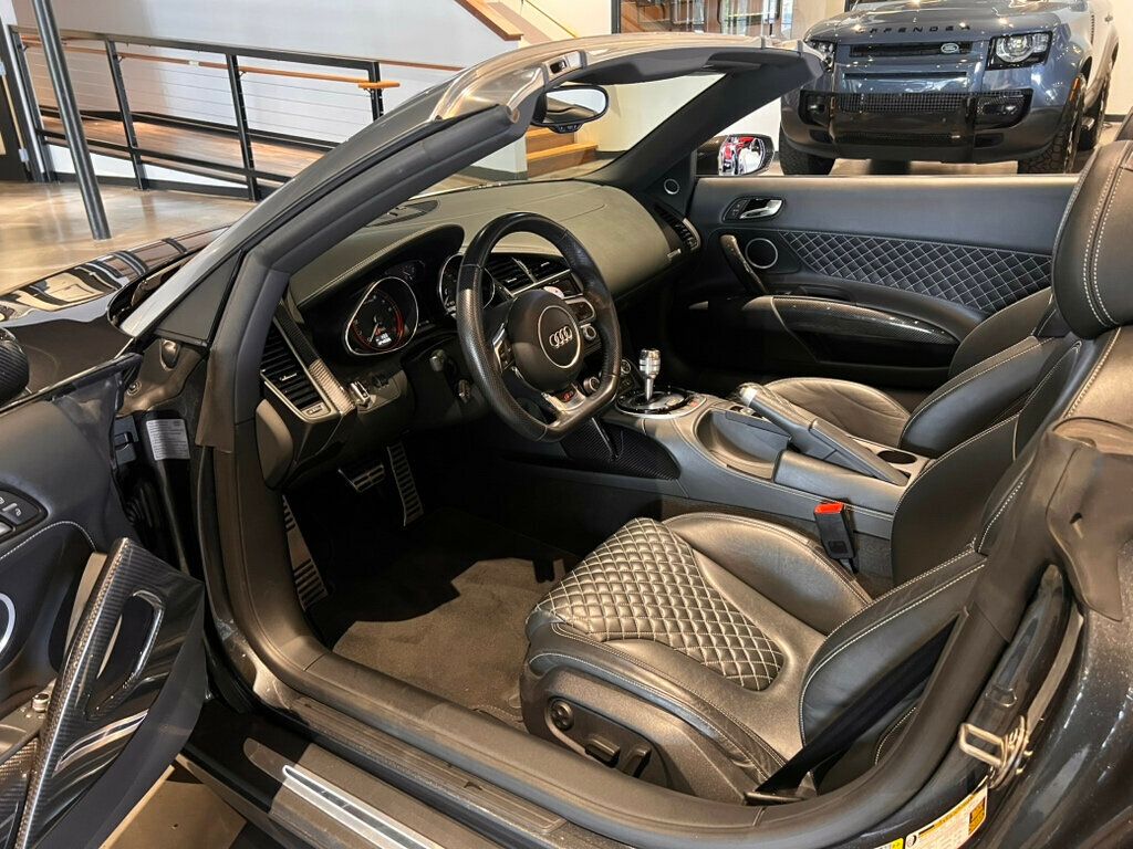 2015 Audi R8 Spyder Carbon/DiamondStitch/SportExhaust/BlackOpticPkg/FullNappaLeather - 22997658 - 18