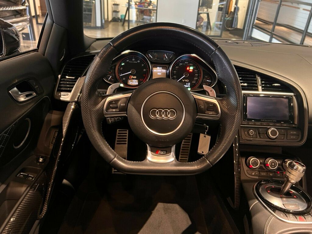 2015 Audi R8 Spyder Carbon/DiamondStitch/SportExhaust/BlackOpticPkg/FullNappaLeather - 22997658 - 20