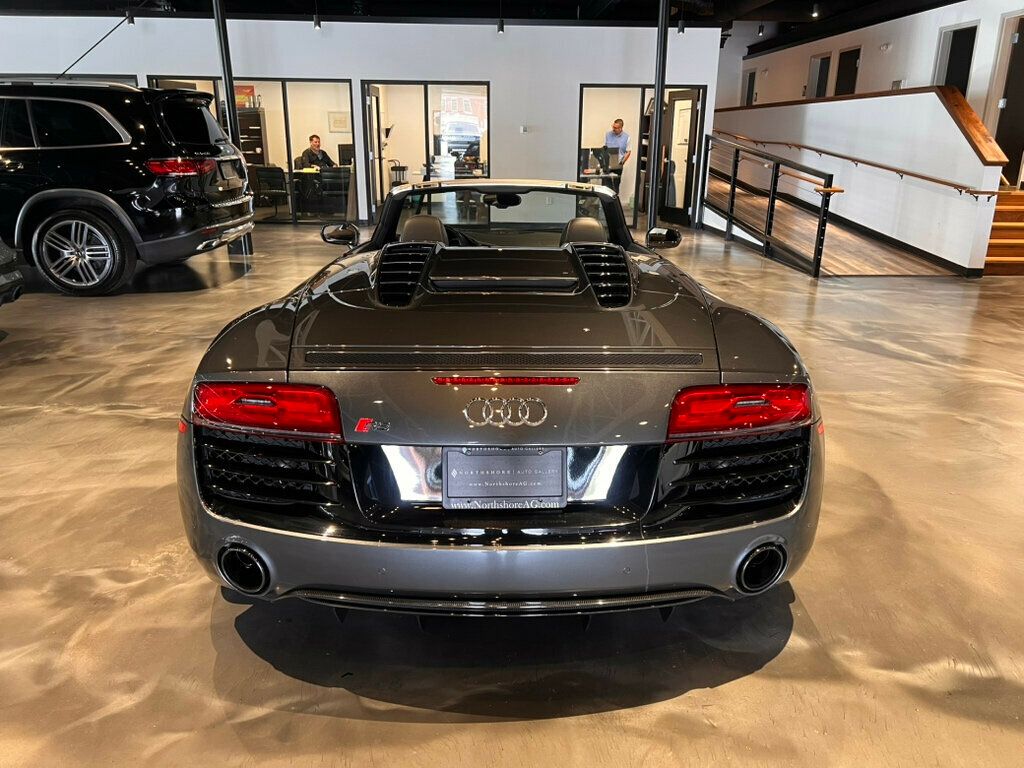 2015 Audi R8 Spyder Carbon/DiamondStitch/SportExhaust/BlackOpticPkg/FullNappaLeather - 22997658 - 5