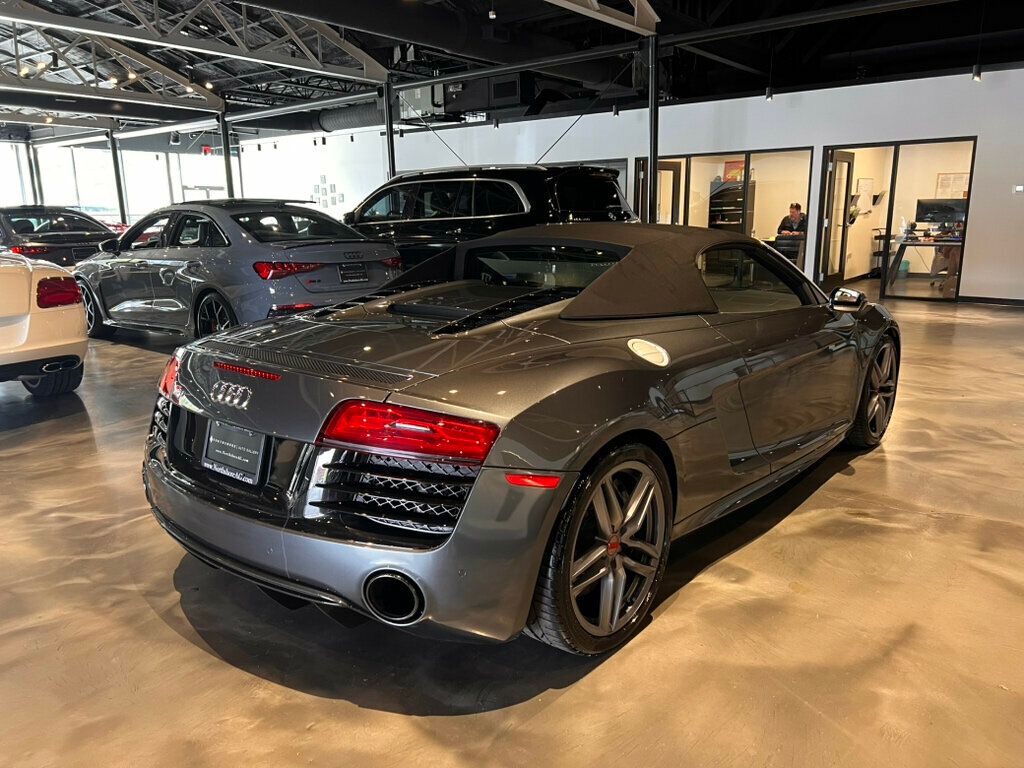 2015 Audi R8 Spyder Carbon/DiamondStitch/SportExhaust/BlackOpticPkg/FullNappaLeather - 22997658 - 6