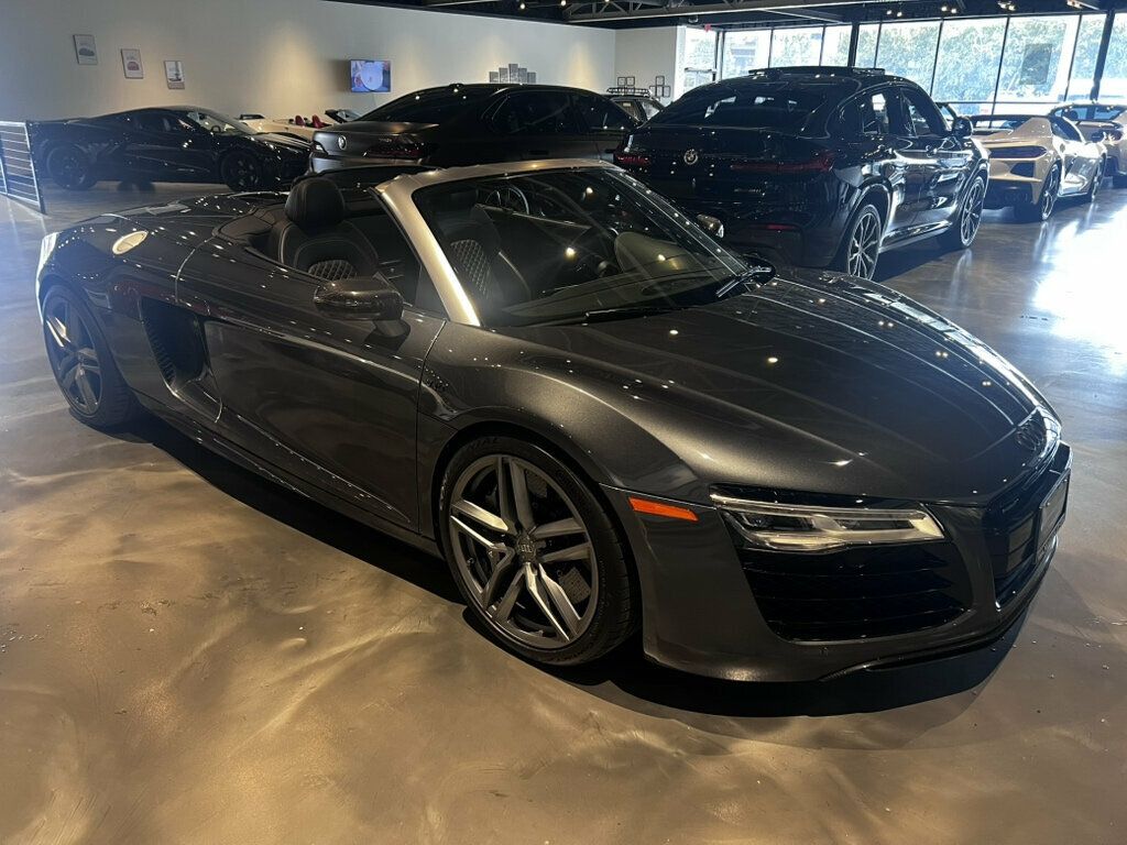 2015 Audi R8 Spyder Orig.MSRP$211,750/R8Spyder/BlackOpticPkg/DiamondStitchPkg/B&O - 23078679 - 2
