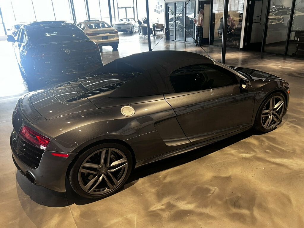 2015 Audi R8 Spyder Orig.MSRP$211,750/R8Spyder/BlackOpticPkg/DiamondStitchPkg/B&O - 23078679 - 34