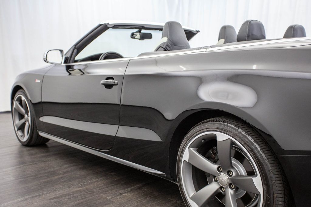 2015 Audi S5 Cabriolet 2dr Cabriolet Premium Plus - 22404428 - 27