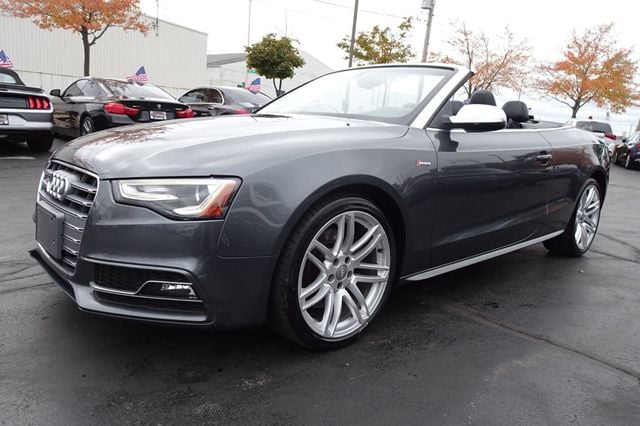 2015 Audi S5 Cabriolet 2dr Cabriolet Premium Plus - 22935838 - 3