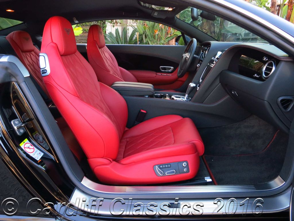 2015 Bentley Continental GT Speed ~ Satellite - Navi ~ 710 HP Plus   ~ BLK Crystal w/ Red Leather ~ - 14740776 - 20