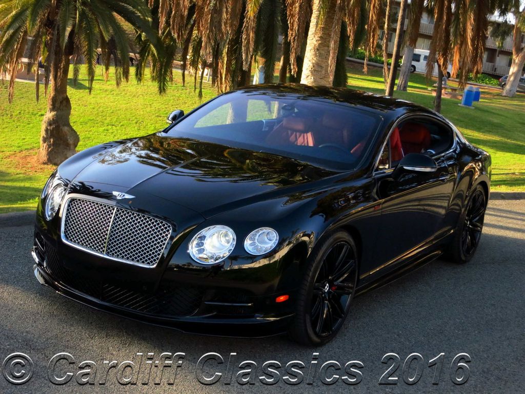 2015 Bentley Continental GT Speed ~ Satellite - Navi ~ 710 HP Plus   ~ BLK Crystal w/ Red Leather ~ - 14740776 - 34
