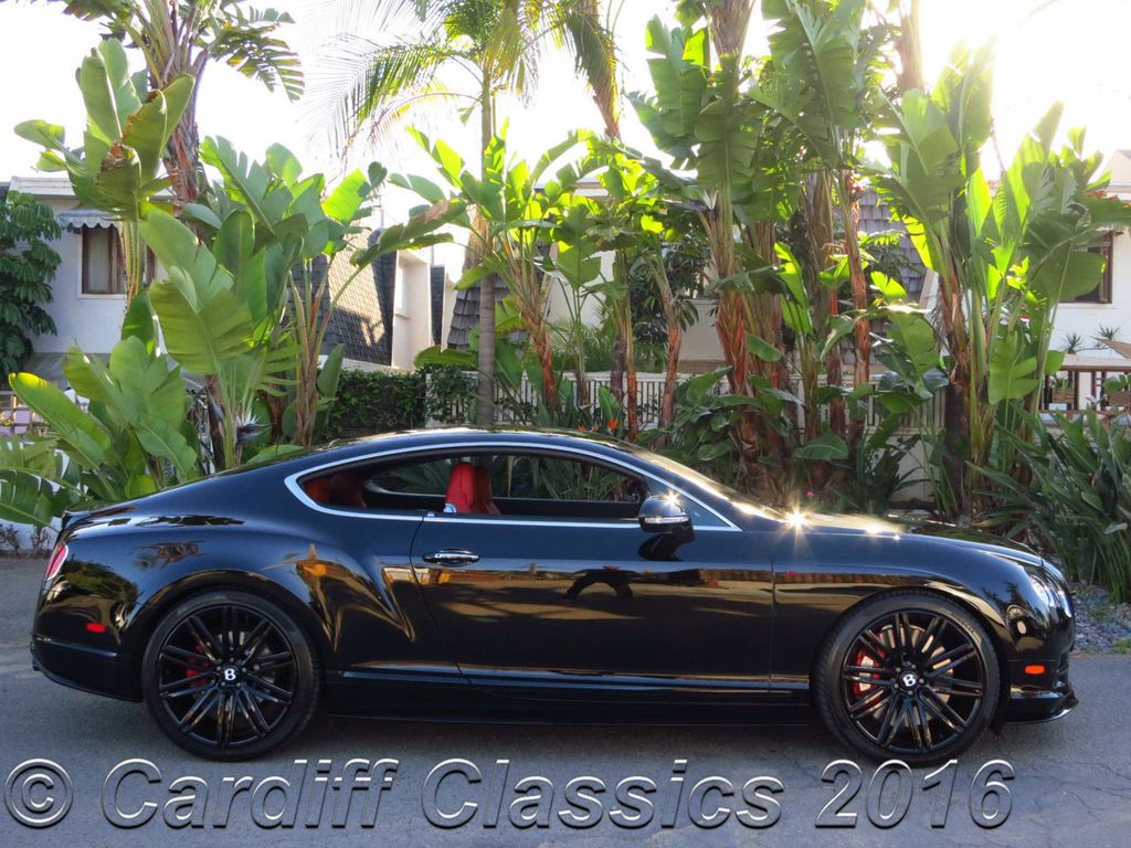 2015 Bentley Continental GT Speed ~ Satellite - Navi ~ 710 HP Plus   ~ BLK Crystal w/ Red Leather ~ - 14740776 - 3