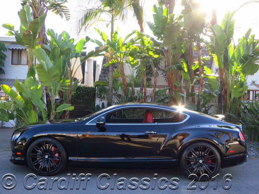 2015 Bentley Continental GT Speed ~ Satellite - Navi ~ 710 HP Plus   ~ BLK Crystal w/ Red Leather ~ - 14740776 - 4