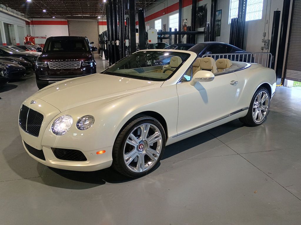 2015 Bentley Continental GT V8 2dr Convertible Clean Carfax Florida Car - 22934200 - 0