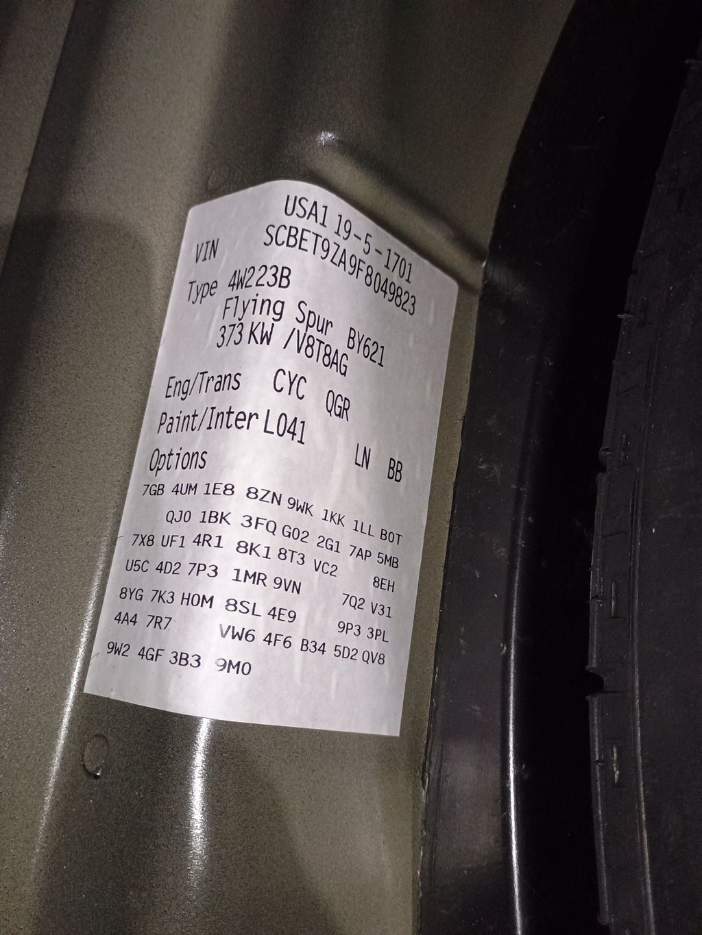 2015 Bentley Flying Spur 4dr Sedan V8 Clean Carfax Florida Car - 22935856 - 50