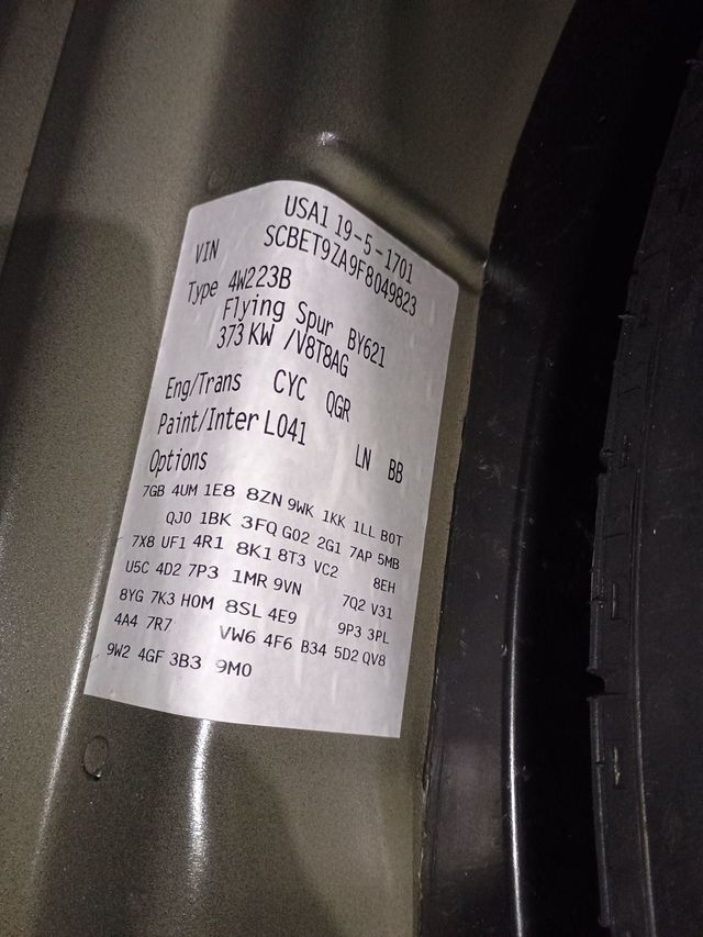 2015 Bentley Flying Spur 4dr Sedan V8 Clean Carfax Florida Car - 22935856 - 50