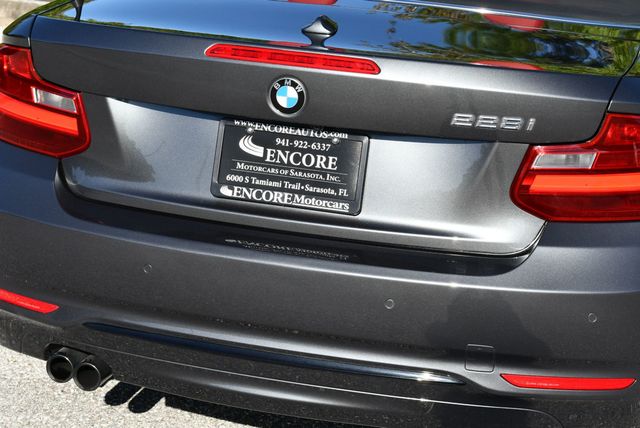 2015 BMW 2 Series 228i Convertible W/Premium, Sportline & Technology Packages - 23088159 - 9