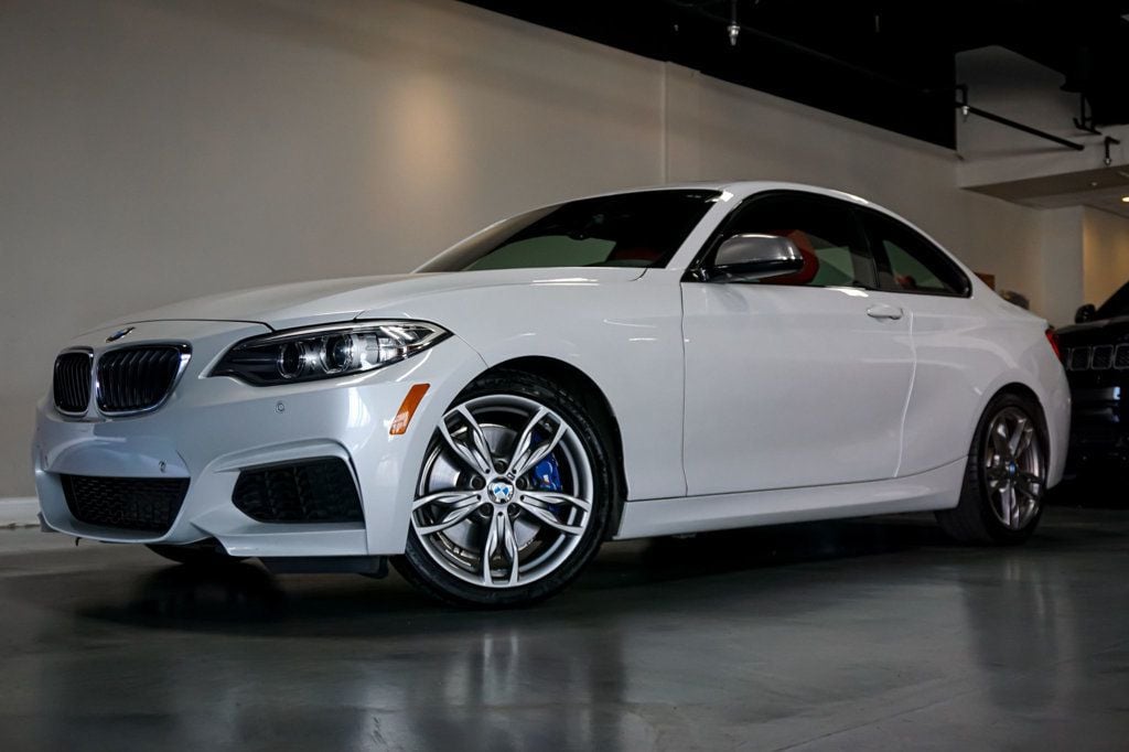 2015 BMW 2 Series *M235i Coupe* *White/Red* *6-Speed Manual* *Only 44k Miles* - 23088857 - 0