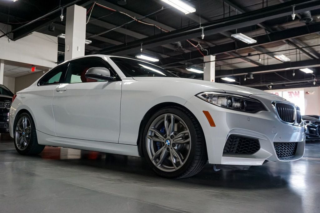 2015 BMW 2 Series *M235i Coupe* *White/Red* *6-Speed Manual* *Only 44k Miles* - 23088857 - 1