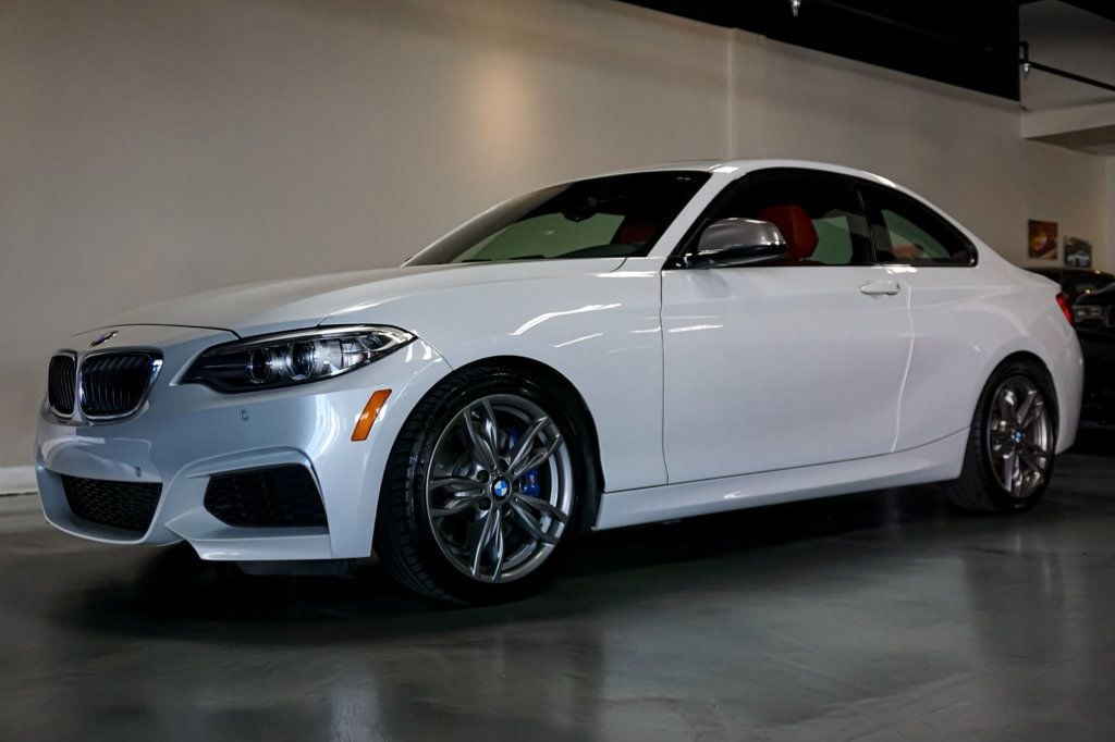 2015 BMW 2 Series *M235i Coupe* *White/Red* *6-Speed Manual* *Only 44k Miles* - 23088857 - 2