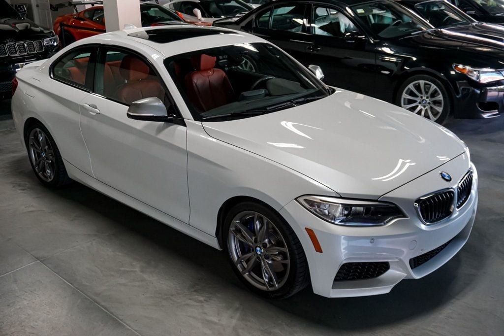 2015 BMW 2 Series *M235i Coupe* *White/Red* *6-Speed Manual* *Only 44k Miles* - 23088857 - 34