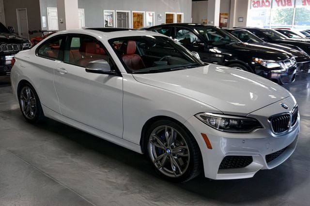 2015 BMW 2 Series *M235i Coupe* *White/Red* *6-Speed Manual* *Only 44k Miles* - 23088857 - 3