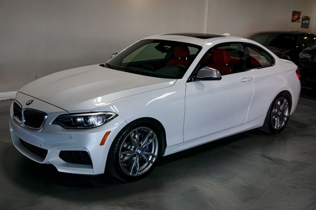 2015 BMW 2 Series *M235i Coupe* *White/Red* *6-Speed Manual* *Only 44k Miles* - 23088857 - 4