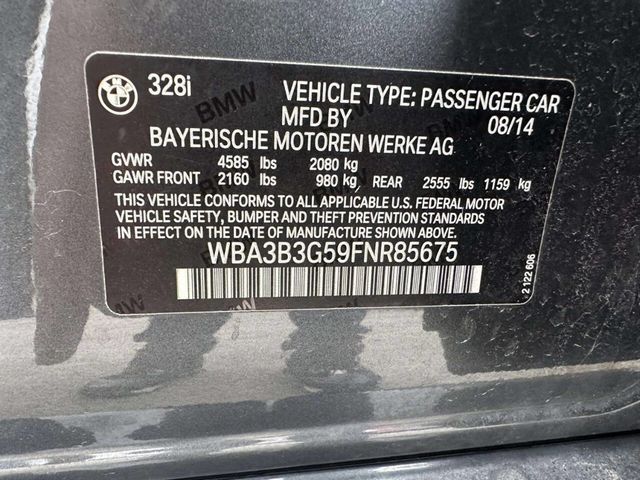 2015 BMW 3 Series 328i xDrive - 22988610 - 36