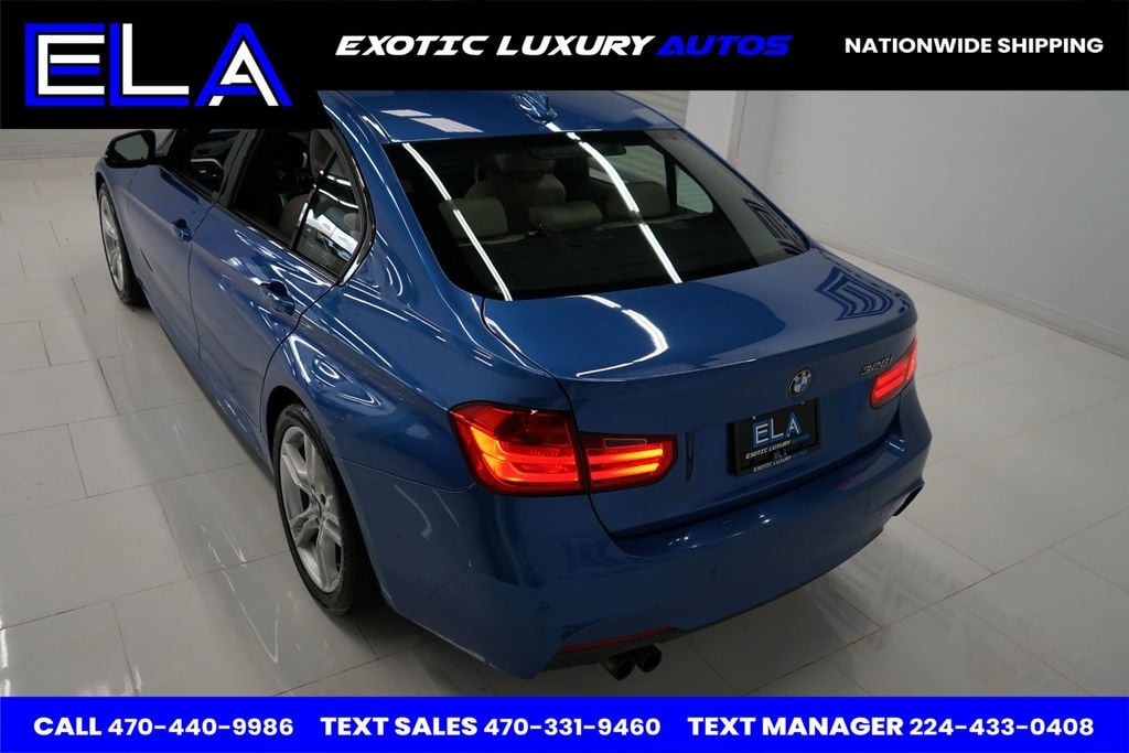 2015 BMW 3 Series ESTORIL BLUE! SULEV ENGINE! M SPORT! NAVIGATION HEADS UP DISPLAY - 22466448 - 9