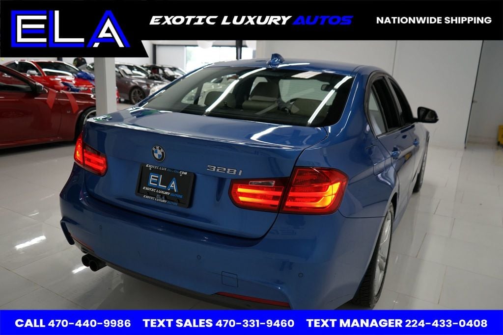 2015 BMW 3 Series ESTORIL BLUE! SULEV ENGINE! M SPORT! NAVIGATION HEADS UP DISPLAY - 22466448 - 11