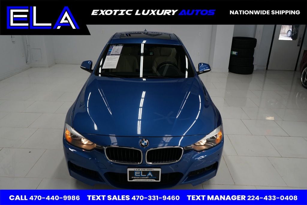 2015 BMW 3 Series ESTORIL BLUE! SULEV ENGINE! M SPORT! NAVIGATION HEADS UP DISPLAY - 22466448 - 18