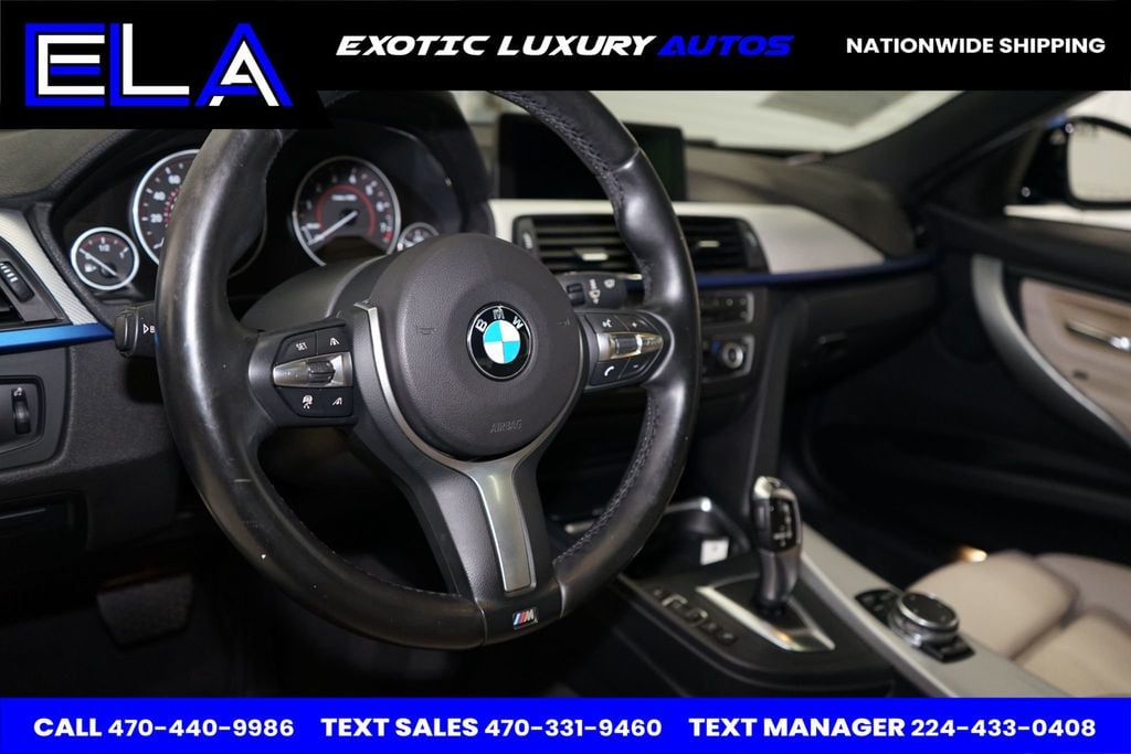 2015 BMW 3 Series ESTORIL BLUE! SULEV ENGINE! M SPORT! NAVIGATION HEADS UP DISPLAY - 22466448 - 24