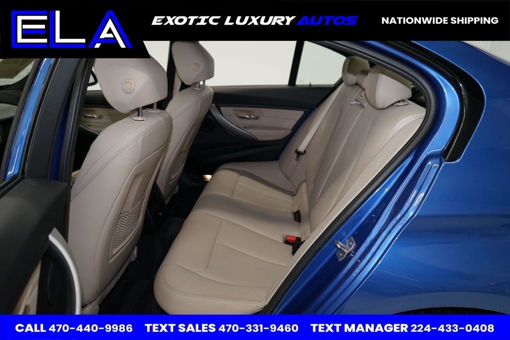 2015 BMW 3 Series ESTORIL BLUE! SULEV ENGINE! M SPORT! NAVIGATION HEADS UP DISPLAY - 22466448 - 28