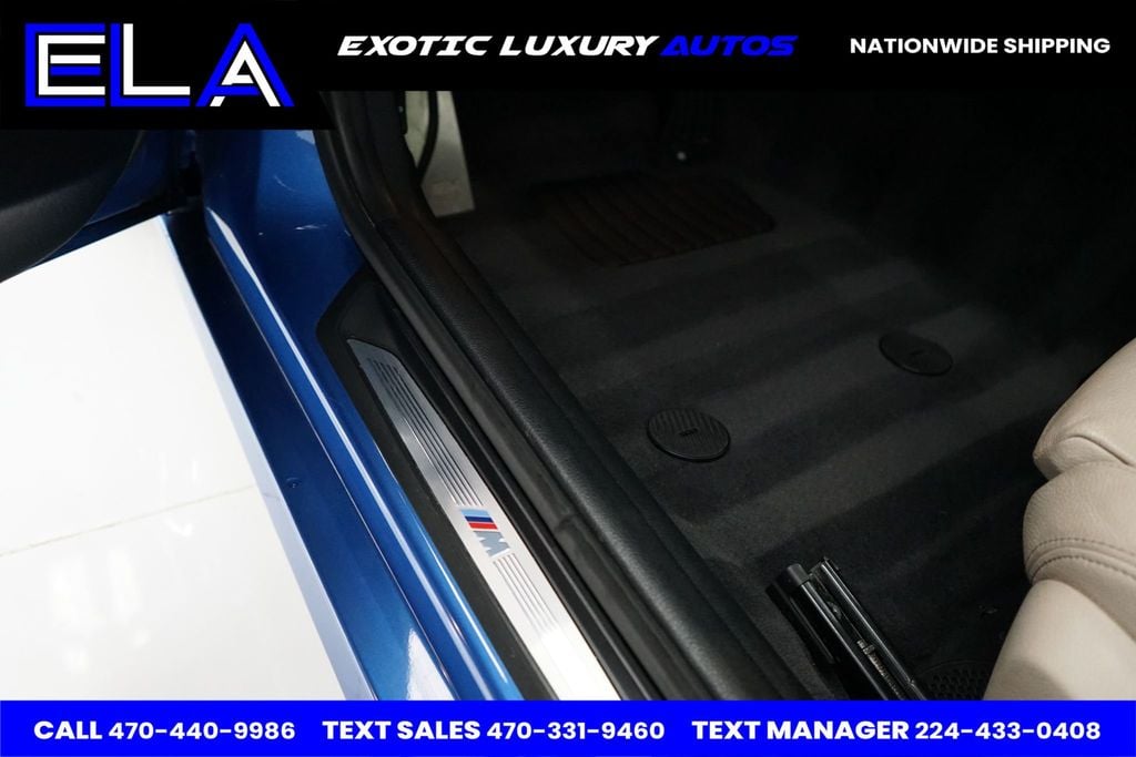 2015 BMW 3 Series ESTORIL BLUE! SULEV ENGINE! M SPORT! NAVIGATION HEADS UP DISPLAY - 22466448 - 38