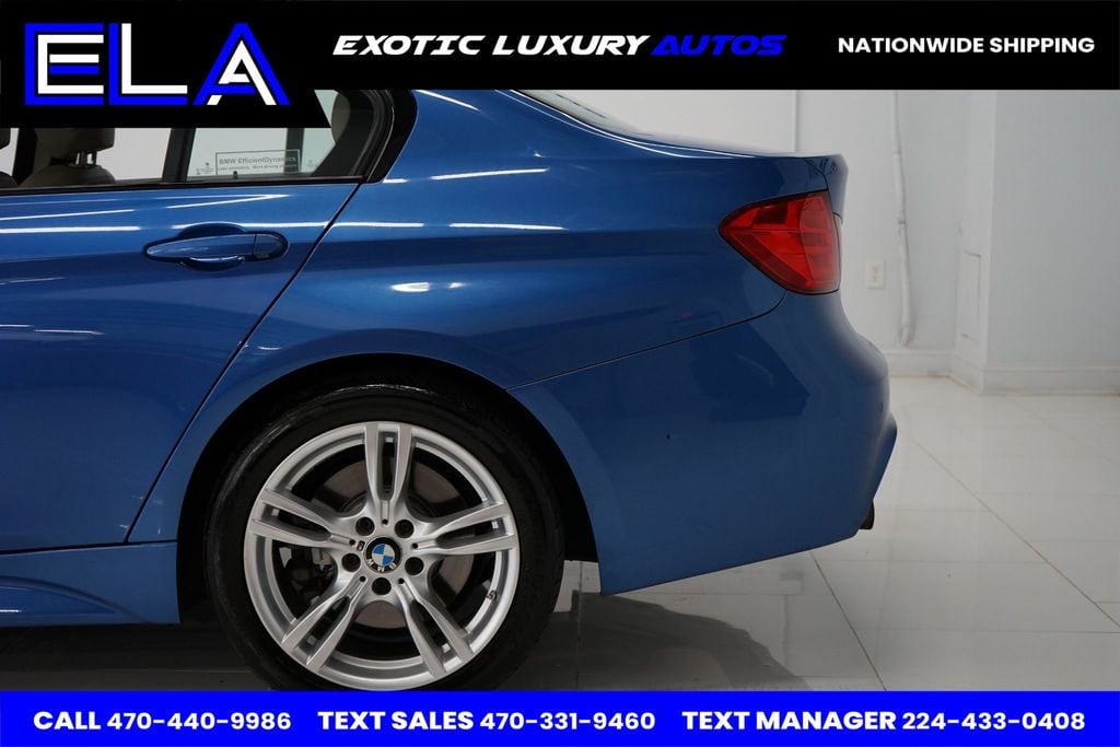 2015 BMW 3 Series ESTORIL BLUE! SULEV ENGINE! M SPORT! NAVIGATION HEADS UP DISPLAY - 22466448 - 5