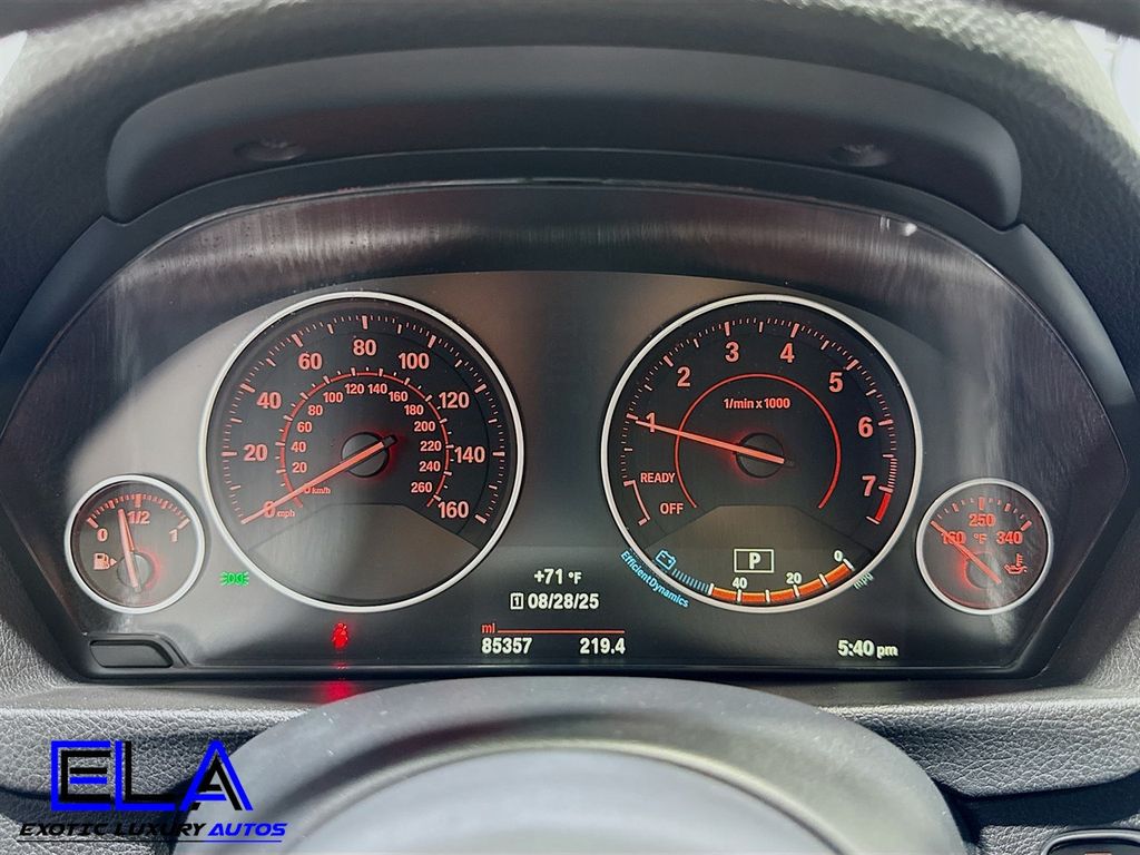 2015 BMW 3 Series HEADS UP DISPLAY! LANE ASSIST! M PACK! 3D CAMERA LOADED UP CLEAN - 22895530 - 12