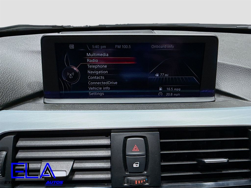 2015 BMW 3 Series HEADS UP DISPLAY! LANE ASSIST! M PACK! 3D CAMERA LOADED UP CLEAN - 22895530 - 15