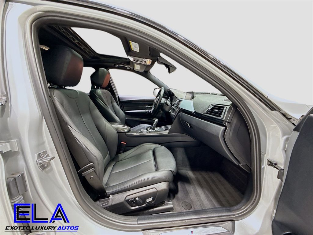2015 BMW 3 Series HEADS UP DISPLAY! LANE ASSIST! M PACK! 3D CAMERA LOADED UP CLEAN - 22895530 - 28