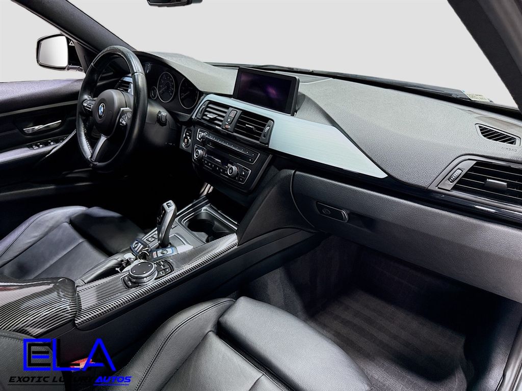 2015 BMW 3 Series HEADS UP DISPLAY! LANE ASSIST! M PACK! 3D CAMERA LOADED UP CLEAN - 22895530 - 29