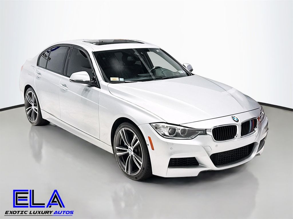 2015 BMW 3 Series HEADS UP DISPLAY! LANE ASSIST! M PACK! 3D CAMERA LOADED UP CLEAN - 22895530 - 45