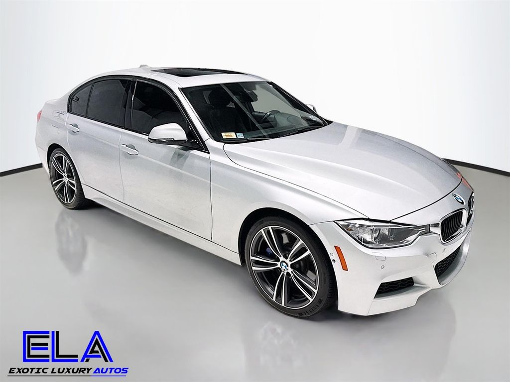 2015 BMW 3 Series HEADS UP DISPLAY! LANE ASSIST! M PACK! 3D CAMERA LOADED UP CLEAN - 22895530 - 46