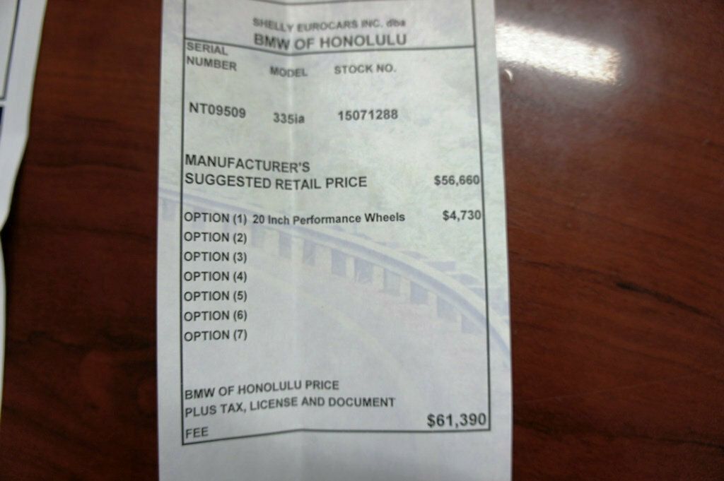 2015 BMW 3 Series M Performance Sport, 20" Perfromance wheels - 22927236 - 50