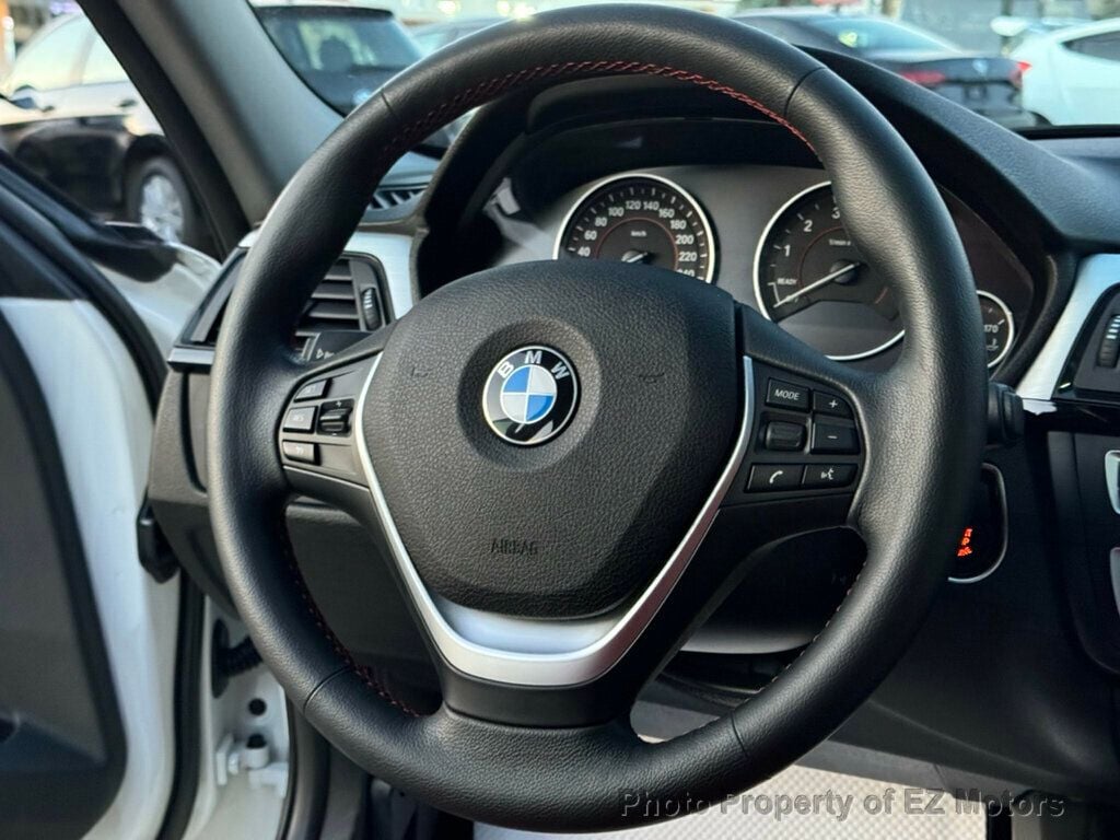 2015 BMW 3 Series RED LEATHER SEATS! NAV! ONLY 62347 KMS!!CERTIFIED! - 22552232 - 28